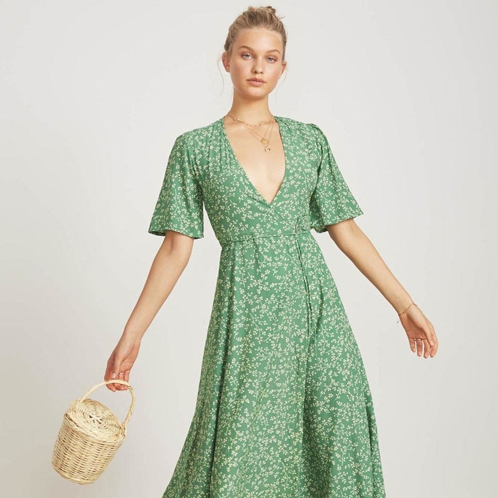 Faithfull the Brand Wrap Dress